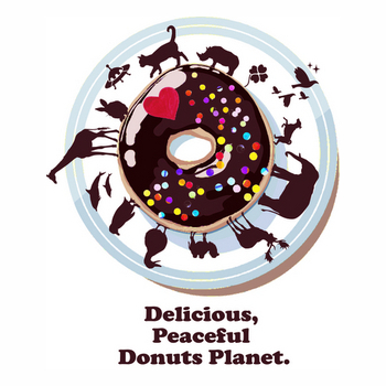 Delicious, Peaceful Donut Planet