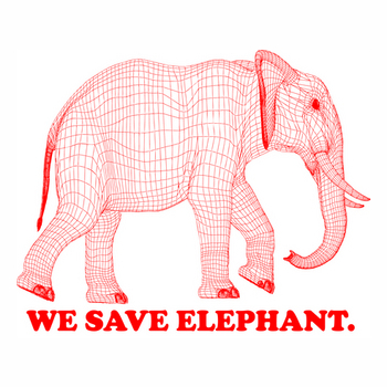 elephant -RED-