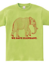 elephant -RED-