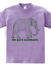 elephant -GREEN-