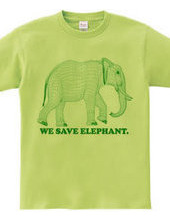 elephant -GREEN-