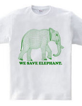 elephant -GREEN-