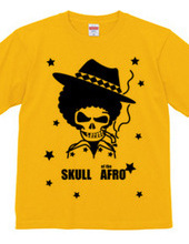 SKULL of the AFRO - BLACK