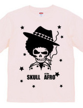 SKULL of the AFRO - BLACK