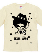 SKULL of the AFRO - BLACK