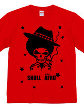 SKULL of the AFRO - BLACK