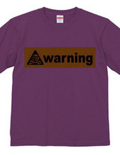 ”ドクロ警告マーク”海外製品の取扱注意表示Tシャツ