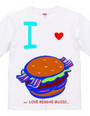 I LOVE　HAMBURGER　and LOVE REGG