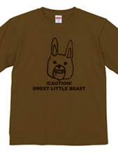 Mr. rabbit every character t-shirt