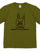 Mr. rabbit every character t-shirt