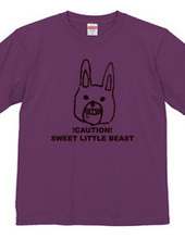 Mr. rabbit every character t-shirt