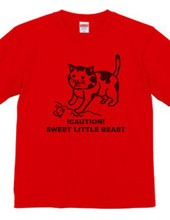 Cat s loose character t-shirt