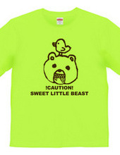 Mr. bear loose character t-shirt