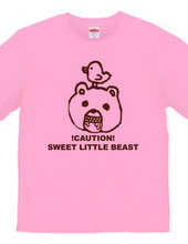 Mr. bear loose character t-shirt
