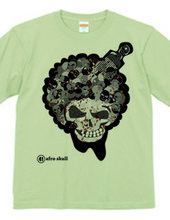 afro skull 3