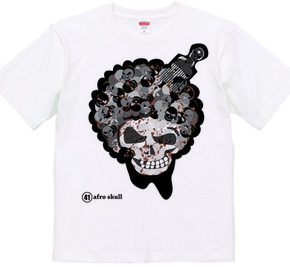 afro skull 3