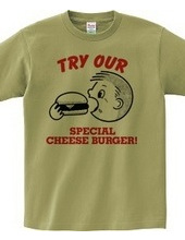 TRY OUR BURGER!