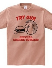 TRY OUR BURGER!