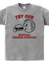 TRY OUR BURGER!