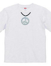 PeaceSymbol =Necklace Silver=