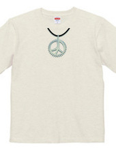 PeaceSymbol =Necklace Silver=