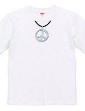 PeaceSymbol =Necklace Silver=