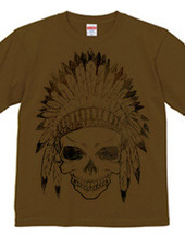 Skull / Tribal hat /