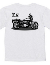 ゼッツー・Z750RS 後ろイラスト