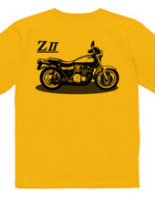 ゼッツー・Z750RS 後ろイラスト