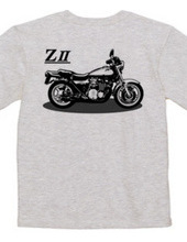 ゼッツー・Z750RS 後ろイラスト