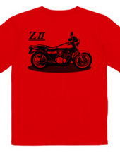 ゼッツー・Z750RS 後ろイラスト