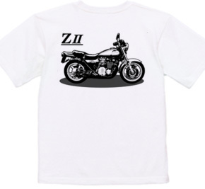 ゼッツー・Z750RS 後ろイラスト