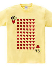 60th birthday cards -heart-