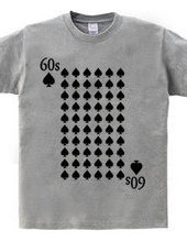 60th birthday cards -Spades-