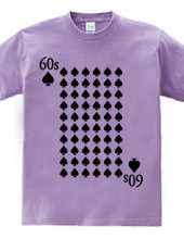 60th birthday cards -Spades-