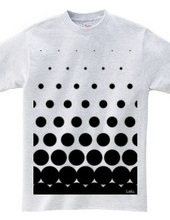 polka-dot pattern (Black)