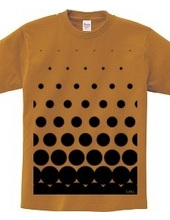 polka-dot pattern (Black)