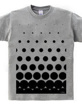 polka-dot pattern (Black)