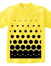 polka-dot pattern (Black)