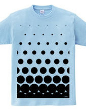 polka-dot pattern (Black)