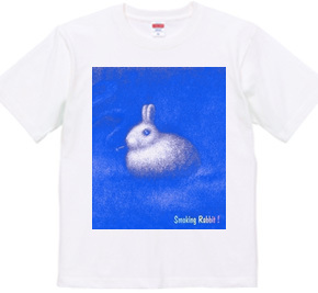 Smoking Rabbit-BLUE