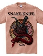 snake and knife