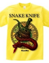 snake and knife