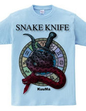 snake and knife