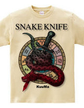 snake and knife