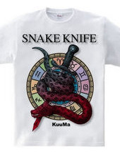 snake and knife