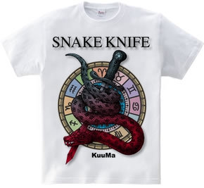 snake and knife