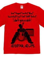 NO GUITAR, NO LIFE.