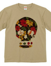 Flower-Skull T-Shirt