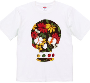 Flower-Skull T-Shirt